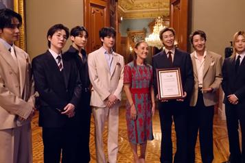 BTS muestra detr&aacute;s de c&aacute;maras de su visita a Palacio Nacional