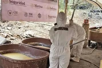 Desmantelan en Sinaloa 2 laboratorios clandestinos