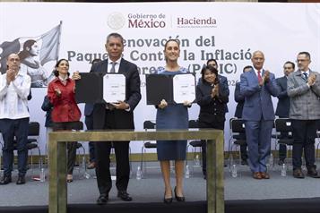 Renueva Sheinbaum acuerdo del PACIC