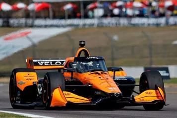 Finaliza O Ward cuarto en el Gran Premio de Detroit