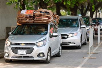 Realizan San Pedro Recicla Drive Thru