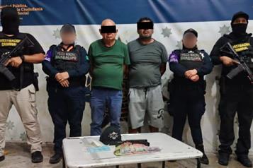 Capturan polic&iacute;as de  Guadalupe a dos asaltantes