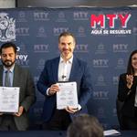 Firma Monterrey convenio con el COMCE