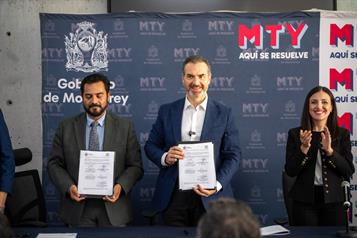 Firma Monterrey convenio con el COMCE