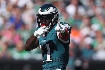 AJ Brown va a los a Patriotas