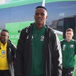 Reciben con mariachi a Selecci&oacute;n de Sud&aacute;frica