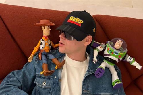 Participar&aacute; Bizarrap con personaje en Toy Story 5