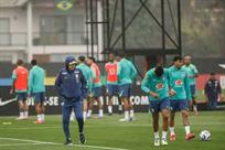 Brasil ya entrena en EU