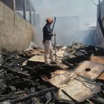 Alarma incendio en predio