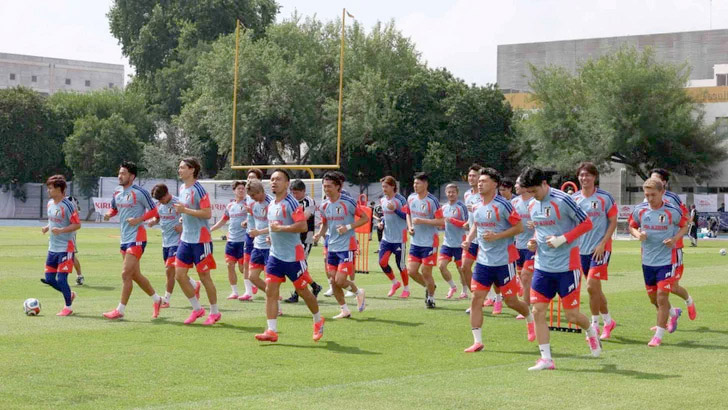 Busca Selecci&oacute;n de Jap&oacute;n adaptarse r&aacute;pido al clima en M&eacute;xico