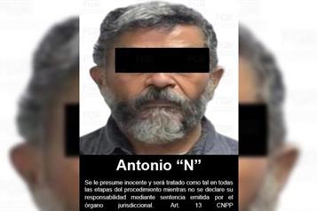 Cae en CDMX Antonio Molina, vinculado a red criminal de Garc&iacute;a Luna