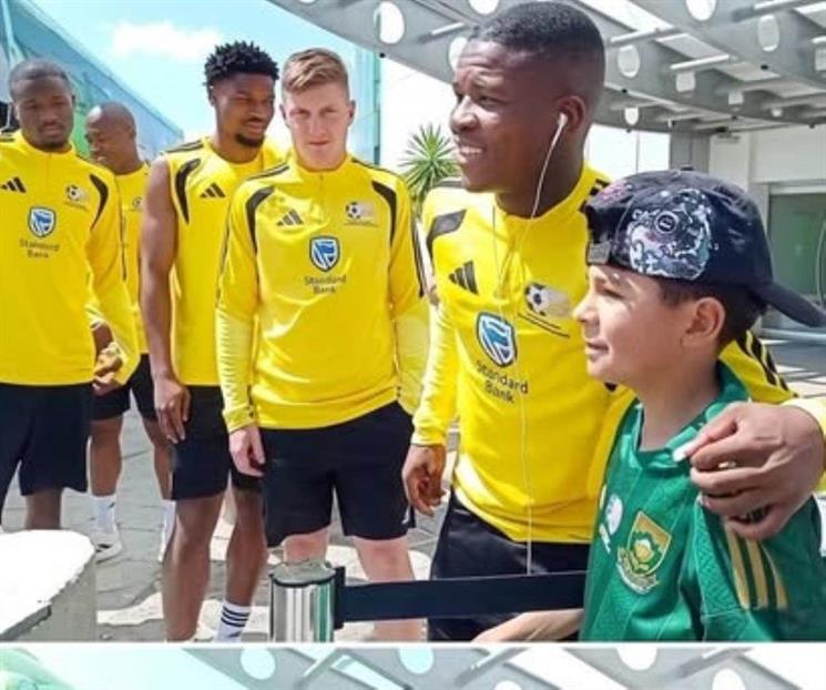 Sud&aacute;frica se relaja en Pachuca