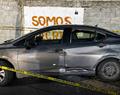 Balea auto luego de altercado vial