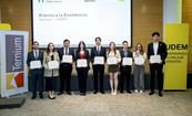 Reconocen a los mejores promedios de ingenier&iacute;a