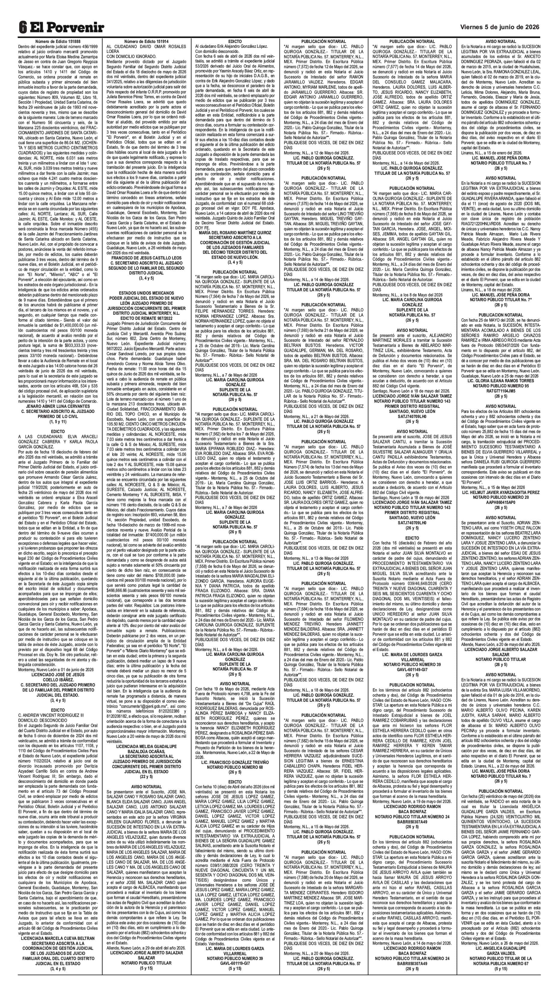 Edictos