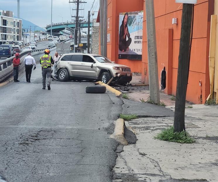 Deja choque dos lesionados al sur de Monterrey