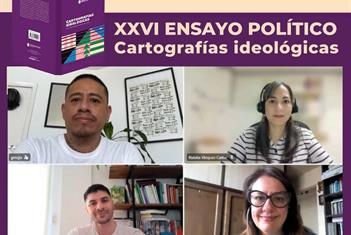Presentan libro Cartograf&iacute;as ideol&oacute;gicas
