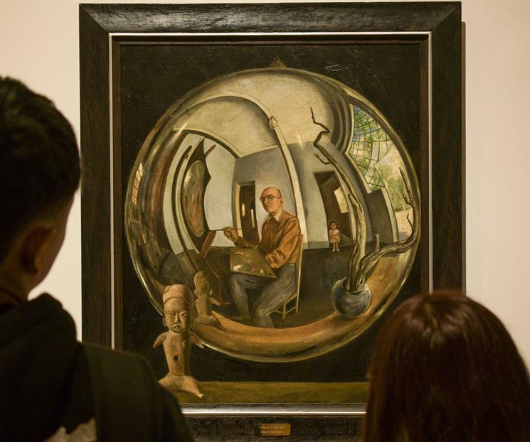 El genio de Montenegro, expuesto en Bellas Artes