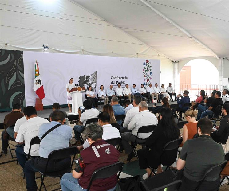 Sheinbaum resalta inversi&oacute;n hist&oacute;rica para Veracruz por 79 mil mdp