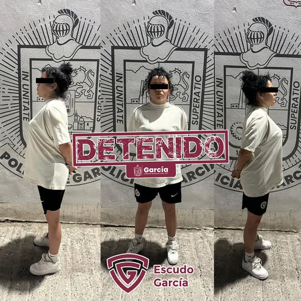Con 21 dosis de droga en su poder, una mujer que afirm&oacute; pertenecer a un grupo delictivo, fue detenida por elementos de la polic&iacute;a de Garc&iacute;a.