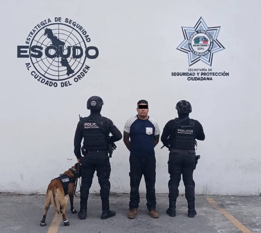 Oficiales de la Polic&iacute;a de Monterrey detuvieron a hombre que cuenta con orden de aprehensi&oacute;n en la Ciudad de M&eacute;xico, por violaci&oacute;n y violencia familiar, por presuntamente quemar viva a su pareja.
