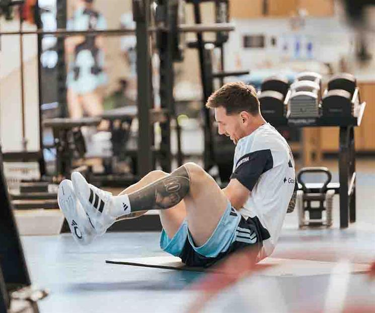 Leo Messi viene bien"
