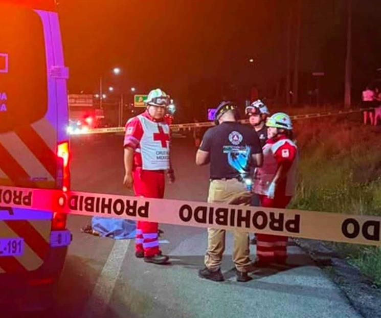 Muere hombre tras ser arrollado en Montemorelos