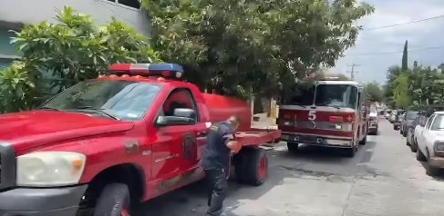Arde casa en Guadalupe