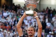 Se corona Zverev campe&oacute;n de Roland Garros