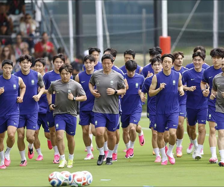 Corea del Sur ya entrena en el Verde Valle