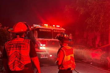 Se incendia tejaban en la Colonia Industrial