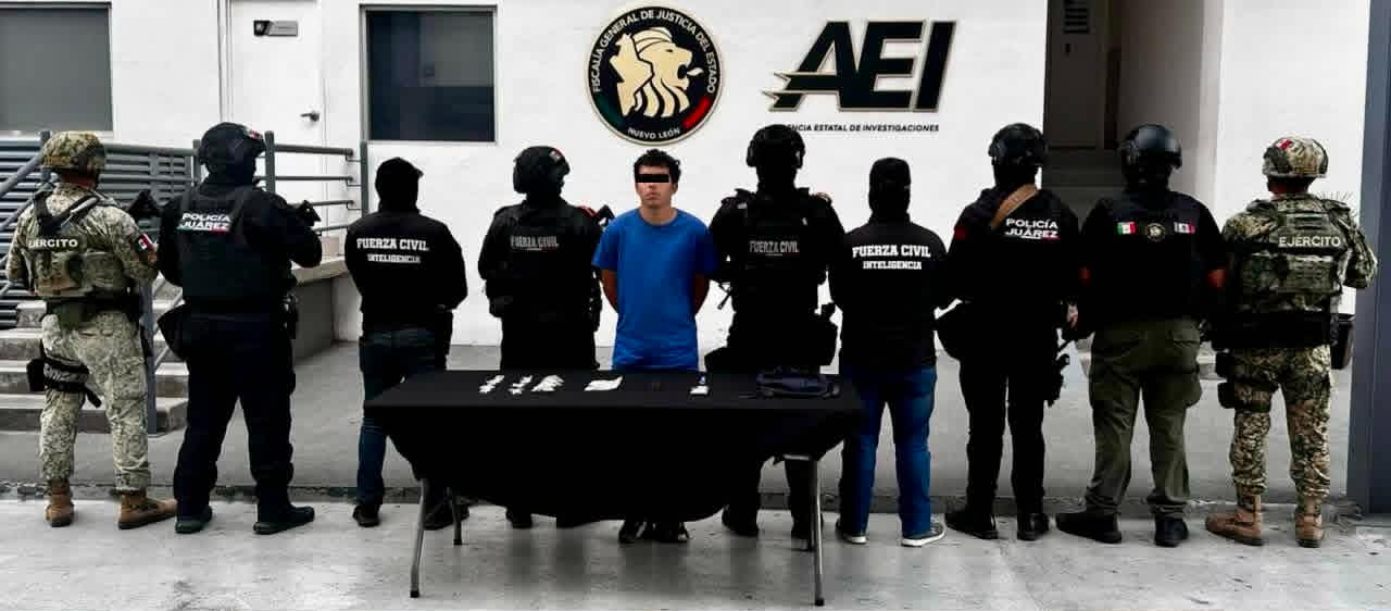 Arrestan a joven con droga en Juárez; era buscado por homicidio Arrestan a joven con droga en Juárez; era buscado por homicidio