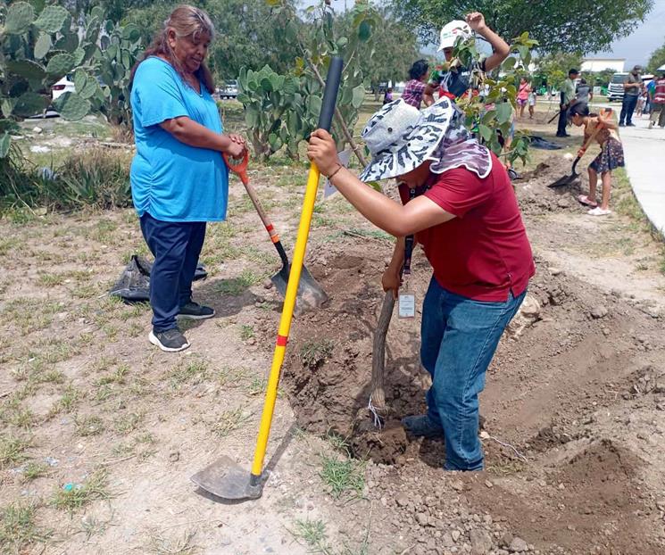 Realizan jornada del programa Pulmones Comunitarios"