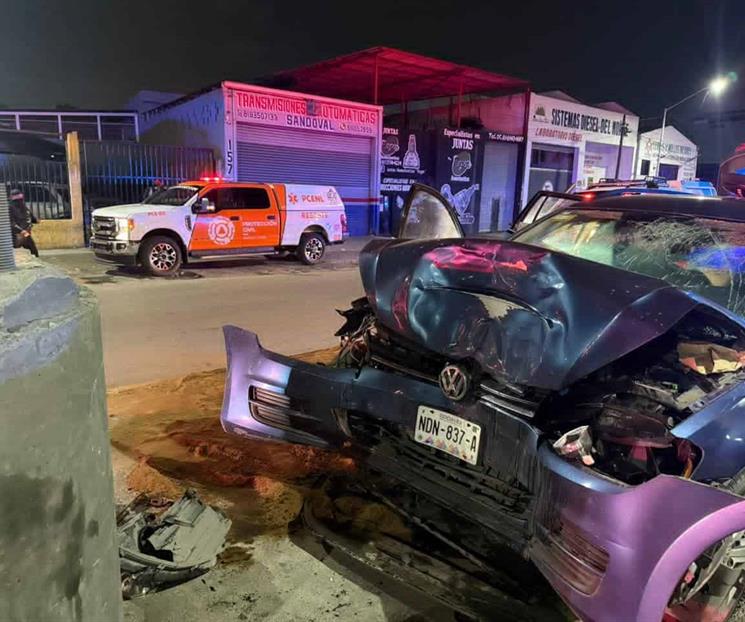 Accidente vial deja tres lesionados en San Nicol&aacute;s