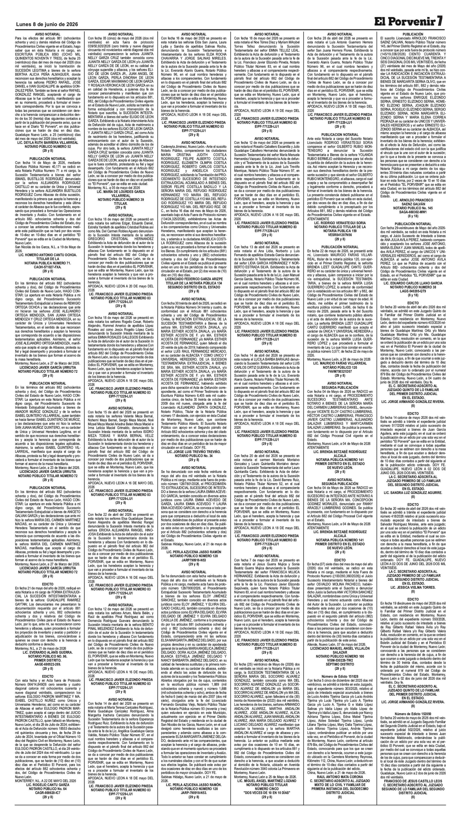 Edictos