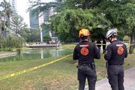 Encuentran el cuerpo de un hombre en lago de las Torres Moradas Encuentran el cuerpo de un hombre en lago de las Torres Moradas