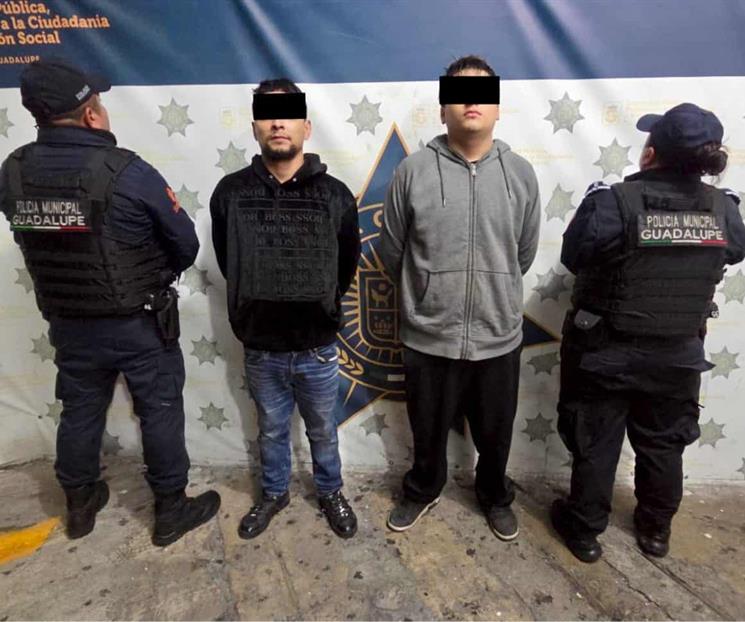 Capturan a ladrones en Guadalupe