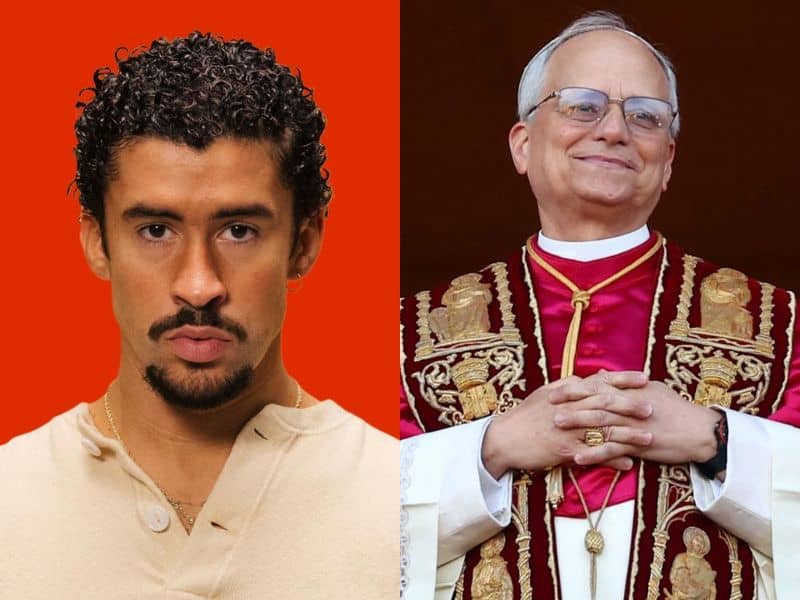 Se re&uacute;nen en privado Papa Le&oacute;n XIV y Bad Bunny
