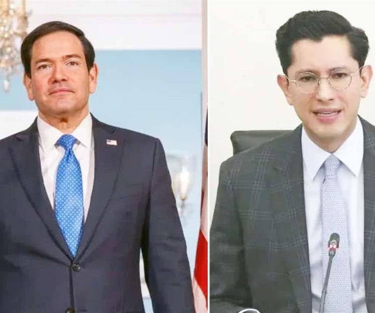 Llama el canciller Velasco a Marco Rubio