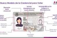 Da a conocer INE nueva Credencial para Votar con 25 elementos