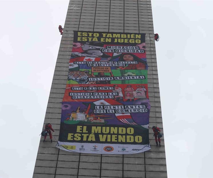 Greenpeace y ONGs exigen priorizar temas en México previo al Mundial Greenpeace y ONGs exigen priorizar temas en México previo al Mundial