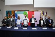 Firma convenio San Pedro con Facultad de Ciencias Pol&iacute;ticas