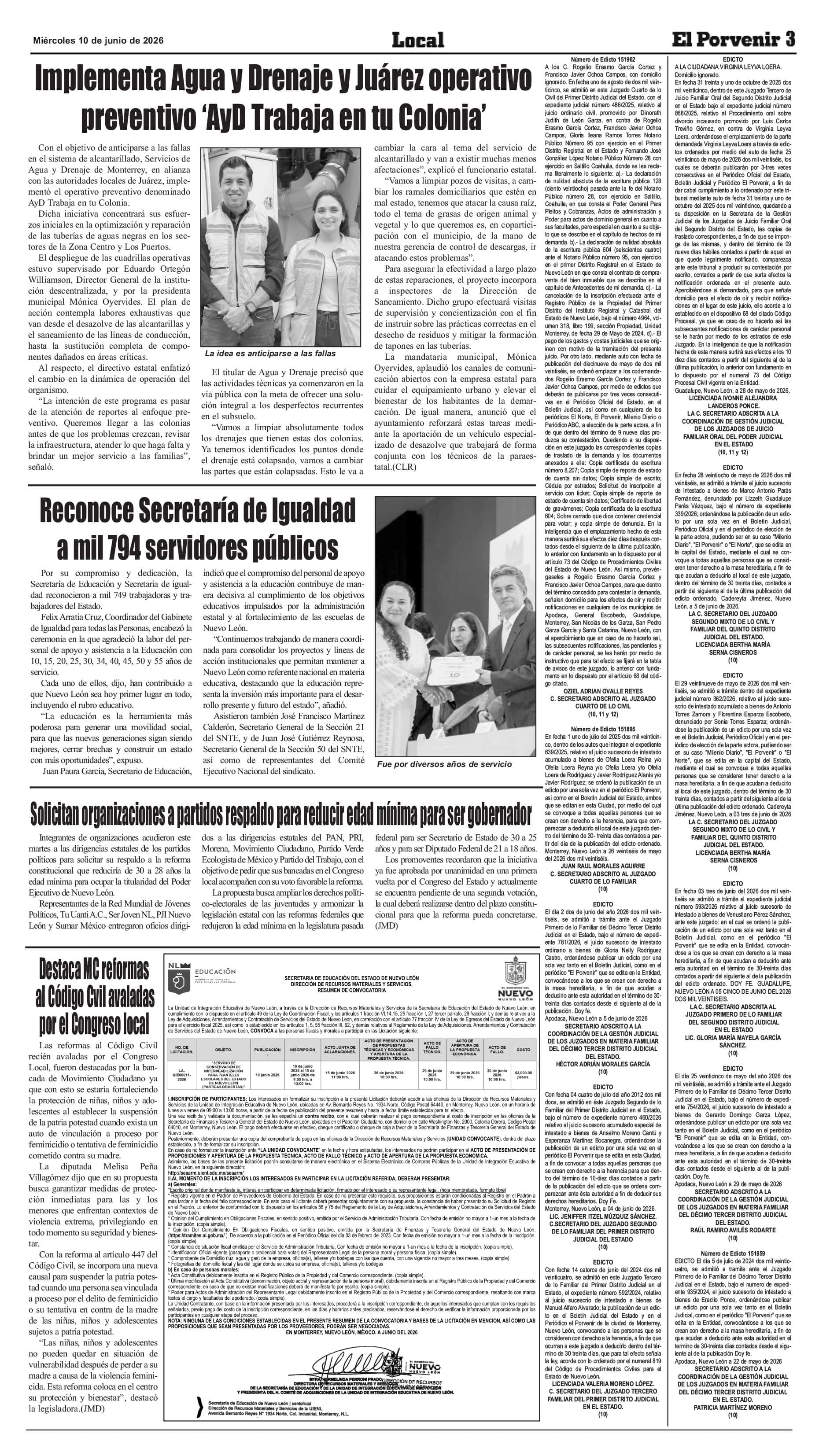 Edictos