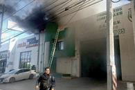 Alarma incendio en maderería Alarma incendio en maderería