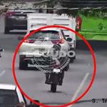 Detienen a influencer en moto ligada a robo