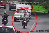 Detienen a influencer en moto ligada a robo