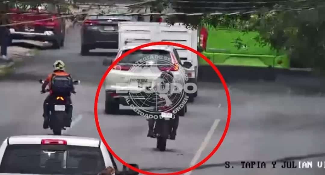 Detienen a influencer en moto ligada a robo Detienen a influencer en moto ligada a robo
