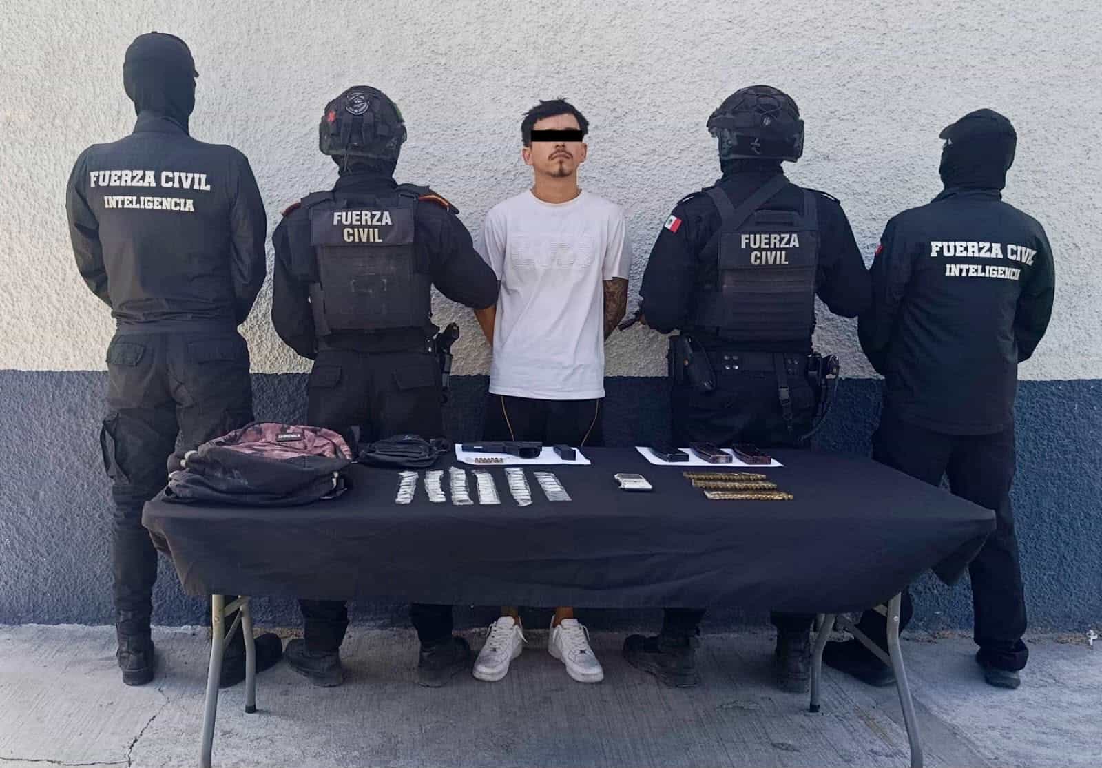 Un hombre considerado como uno de los participantes en el homicidio de una persona el mes pasado, fue capturado en un operativo estrat&eacute;gico montado por la Divisi&oacute;n de Inteligencia e Investigaci&oacute;n de Fuerza Civil, en el municipio de Ju&aacute;rez.