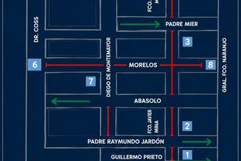 Arranca hoy operativo vial con cierres en Barrio Antiguo Arranca hoy operativo vial con cierres en Barrio Antiguo