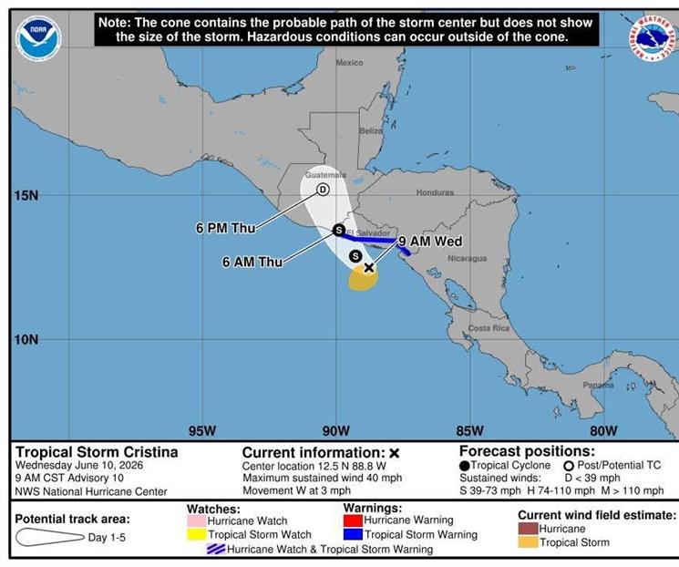Alertan sobre efectos de diversos meteoros que traer&aacute;n lluvias